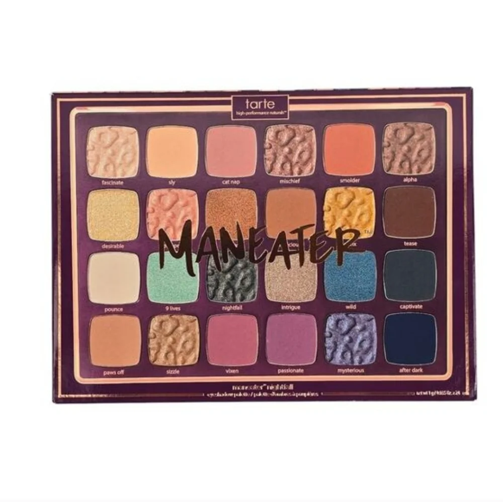CLEARANCE! 24-Pan Tarte Maneater Nightfall Eyeshadow Palette, .035oz x 24, NIB - Picture 1 of 8